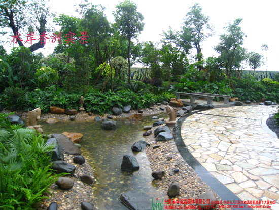 水岸香洲园林绿化设计